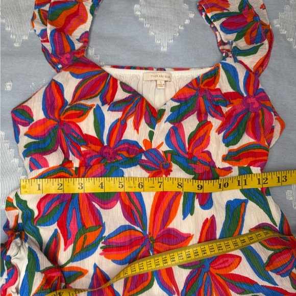 Skies Are Blue Red and White Sleeveless Maxi Sundress Size Small.  #151 - Picture 13 of 17